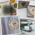 Clean Dirty Dishwasher Wooden Magnet With Vintage Soap Graphic-Laser Engraved